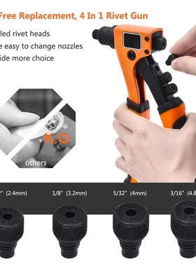 8” Hand Rivet Nut Guns Pop Riveters Manual Riveting Ri