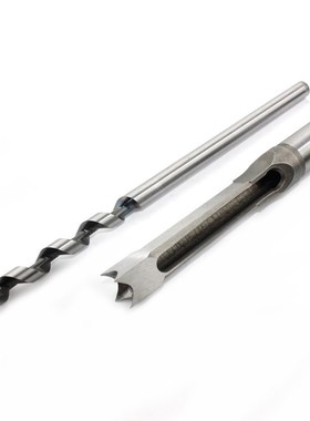 4PCS HSS Twist Drill Bits Square Auger Mortising Chisel Dril