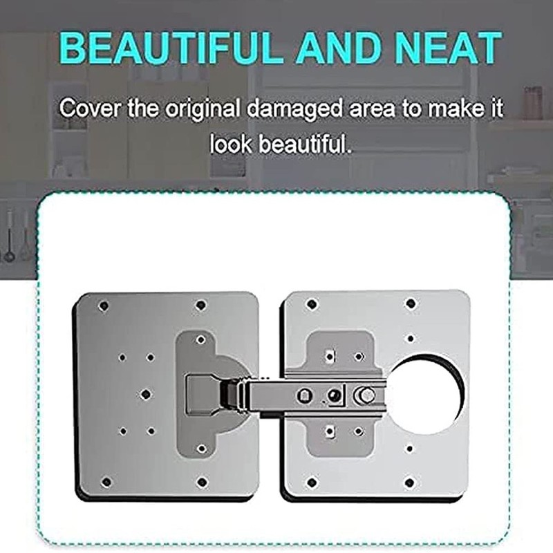 1pc Hinge Repair Plate 适用于 Cabinet Furniture Drawer Windo