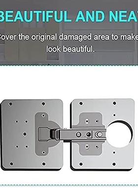 1pc Hinge Repair Plate 适用于 Cabinet Furniture Drawer Windo