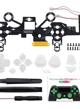 Multi-Colors Luminated D-pad Thumb Sticks LED Mod for PS4 Co