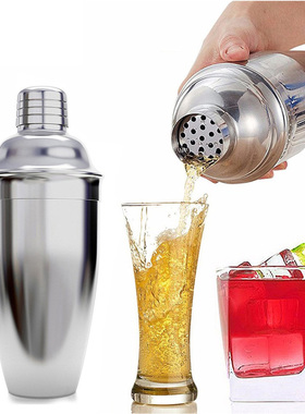 750ml Cocktail Shaker Stainless Steel Drink Shakers Rustproo