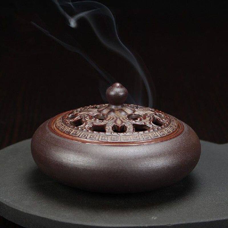 vintage incense burner ceramic incense burner antique line
