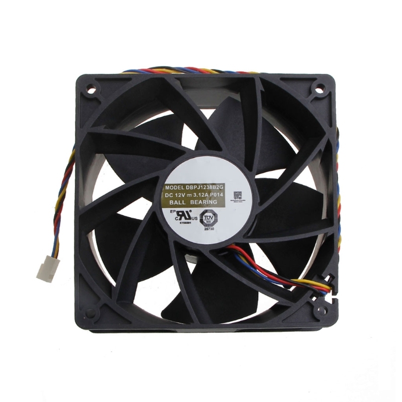 DBPJ1238B2G DC Cooling Fan 4P 12V Server Turbo Brushless Coo