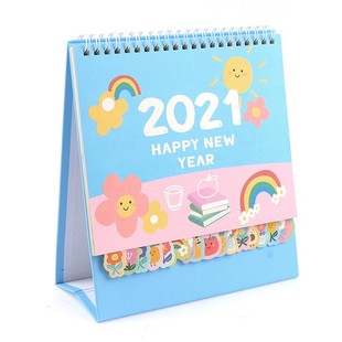 1Pc Desktop Calendar Daily Schedule Table Planner School Off