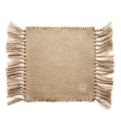 Jute Rug Area Rugs Macrame Table Runner Tables Cloth Decorat