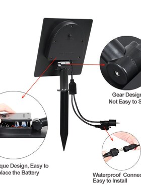 T-SUN Waterproof IP65 Outdoor Garden LED Solar Green Spotlig