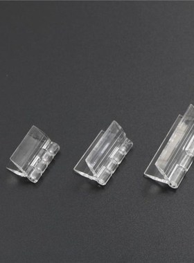 New Clear Transparent Plastic Box case Plexiglass Long Hinge