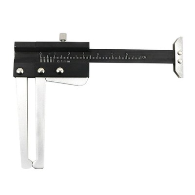 Aluminum Brake Disc 0-60mm Meter Measurer Tool + Tyre Tire T