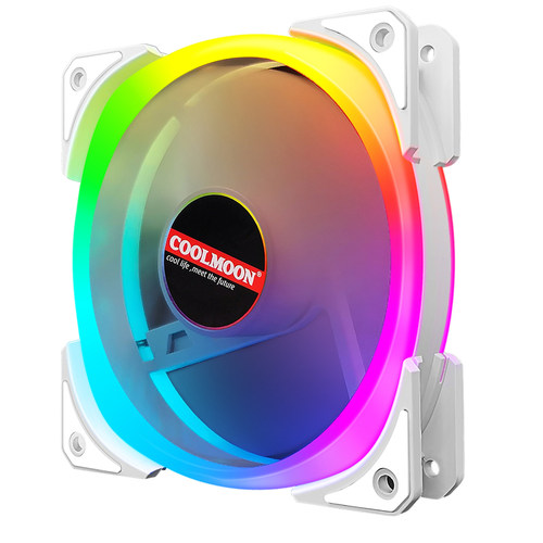 Pro PC ARGB Cooling Fan 12V RGB 6 Pin 120mm Radiator Quiet S