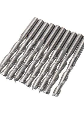10pcs 2 Flutes End Mill Set 3.175mm Diameter CNC Solid Carbi