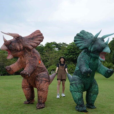 New Inflatable Dino T-Rex Spinosaurus Pterosaur Triceratops