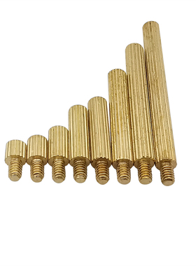 20Pcs M2 Brass Male Female Round knurl Standoff Stud Board P