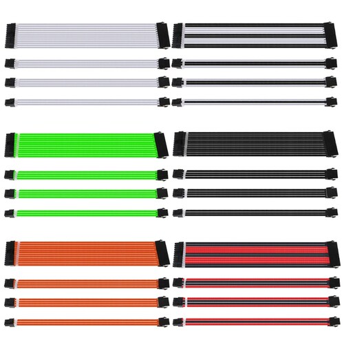 1Set 30/40cm Basic Extension Cable PC Power Supply Wire 24PI