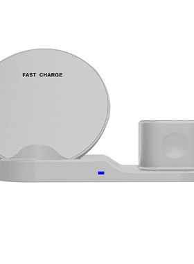 3 In 1 Desktop Induction Pad Charging Station Multifunctiona