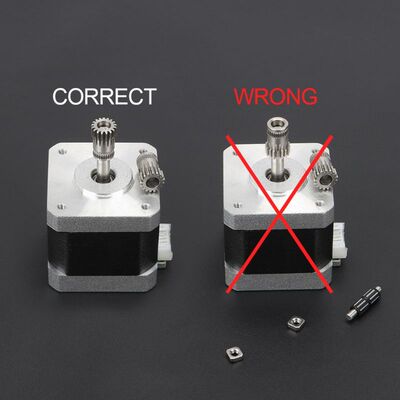 Drivegear Kit Dual Drive Gear Extruder Kit Cloned Btech Upgr