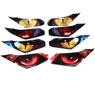 Motorcycle accessories headlights stickers headlights decor