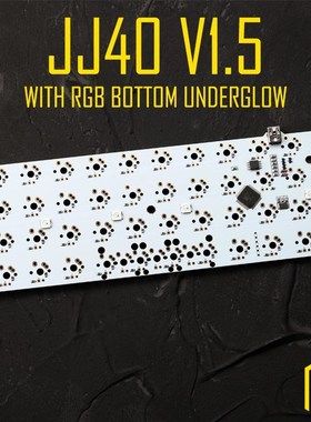 jj40 v1.5 Custom Mechanical Keyboard 40% PCB programmed 40 p