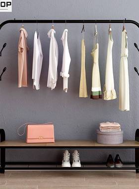 indoor drying rack floor home balcony clothes rail simple