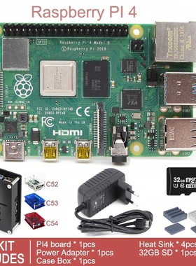 2019 new released original Raspberry Pi 4 Model B BCM2711 Qu