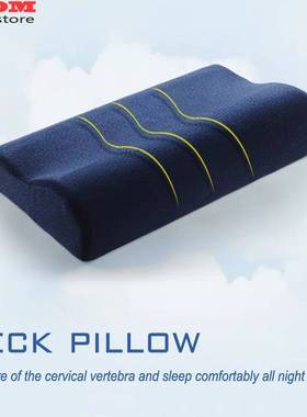 Slow rebound memory foam pillow Neck bed soft sleep pillows
