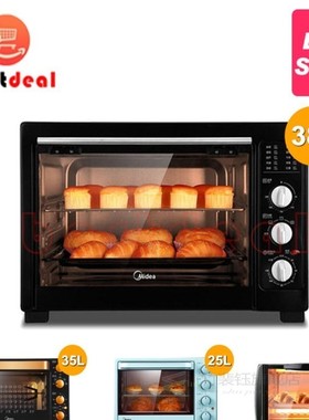 MidEa ELECTriC OvEn TOasTEr OvEn COOkEr 35L 25L HOME bakE 10