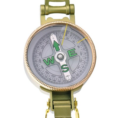 Authentic Compass Metal Band Ruler Set Magnifying Glass Lan