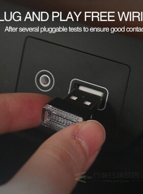 new car LED Light USB Atmosphere Light For Peugeot 206 207CC