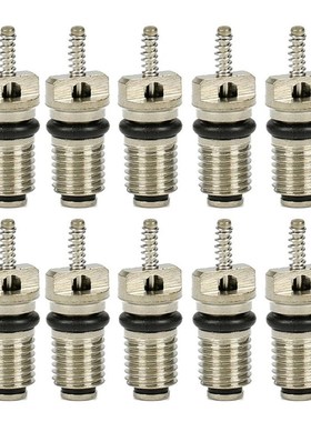 10 PCs Car air conditioning nipple R-134a, valve core ac R-1