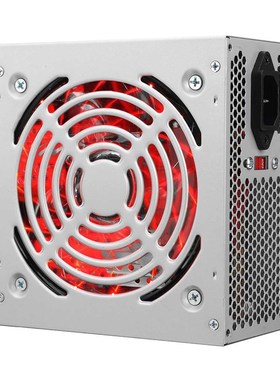 NEW 530W PC Power Passive PFC With Flash Light Mute Wear-res