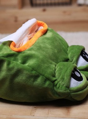 Car Tissue Holder Creative Paper Napkin Case Cute Soft Plush