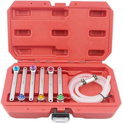 Brake Bleeder Wrench Kit 6 Pieces 7 8 9 10 11 12 mm Bleeder