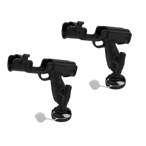 2Pcs 360° Adjustable Fishing Rod Holder Rack Mount Brack