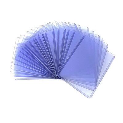 50Pcs Holder Toploaders and Clear Sleeves for Collectible Tr