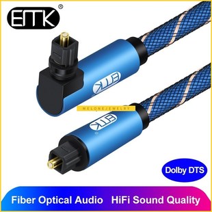 90 Degree Optical Cable Right Angle SPDIF Optical Audio Cabl