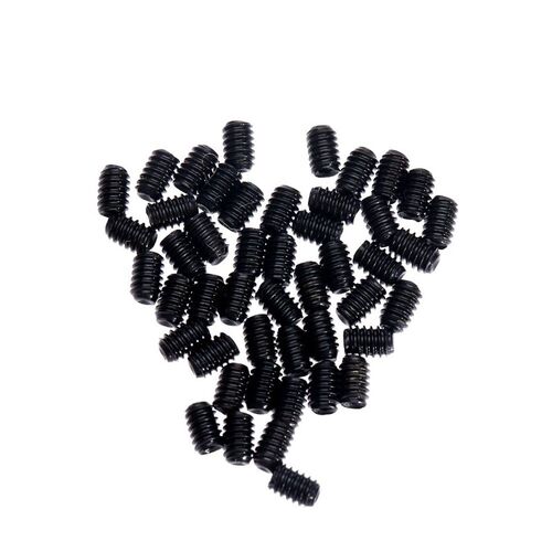 50PC/set M2x 3mm Metric Thread Carbon Steel Allen Head Hex S