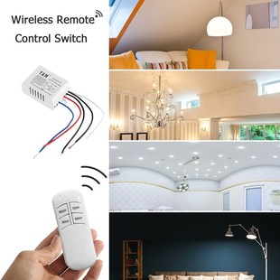 Wireless ON/OFF Lamp Remote Control 15 30 60 Minute Timer Sw
