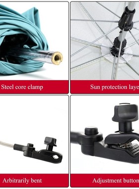 1pcs Detachable Stroller Umbrella Adjustable Baby Pram Pushc