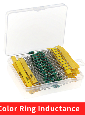 20 Values 0410 Inductor Assorted Kit 1uH-4.7MH 0.5W Color Ri