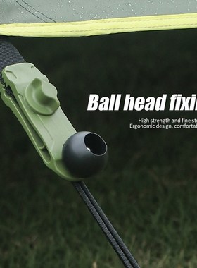 Elastic Cords Fixed Strap Camping Tent Clip Binding Rope Awn