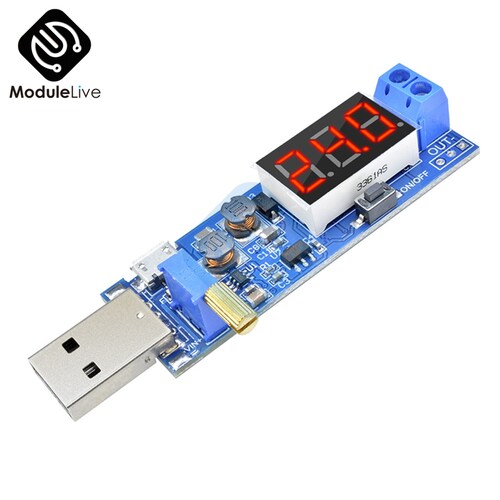 DC-DC 5V to 3.5V / 12V USB Step UP / Down Power Supply Modul