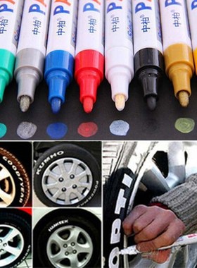 Waterproof Car Tires Tire Tread Markers Paint Pen Wheel Tire