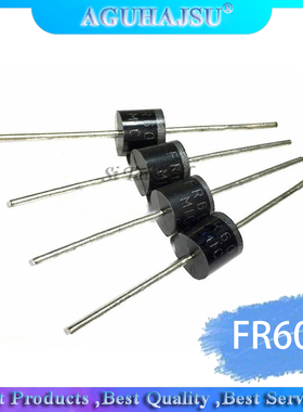 20PCS FR607 6A 1000V Fast Recovery Diodes