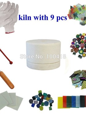 Factory promotion 2016 fusing glass small microwave kiln kit