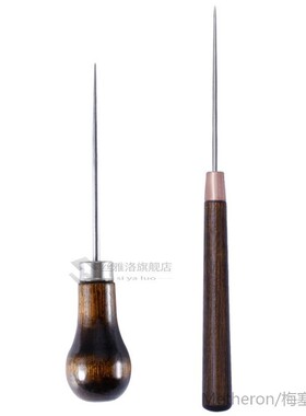 *MISIE Professional Leather Wood Handle Awl Tools  Stitching