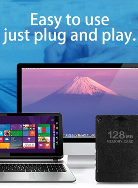 For PS2 64MB/128MB Memory Card Memory Expansion Cards Suitab