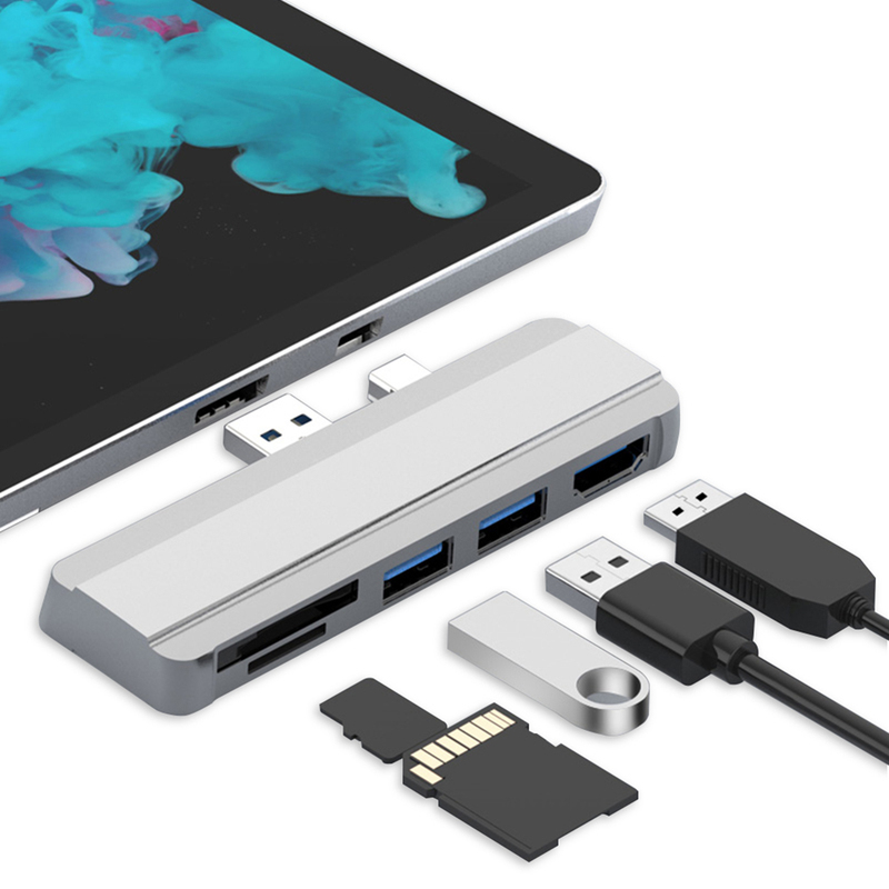 Mosible USB HUB 3.0 Docking Station USB3.0 Port HDMI-compati