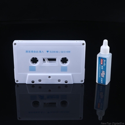 NEW Wet Type Cassette Tape Head Cleaner + Demagnetizer for A