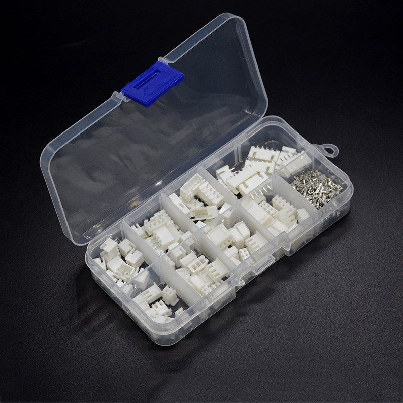 230pcs/box XH 2.54 2p 3p 4p 5pin 2.54mm Pitch Terminal Kit /