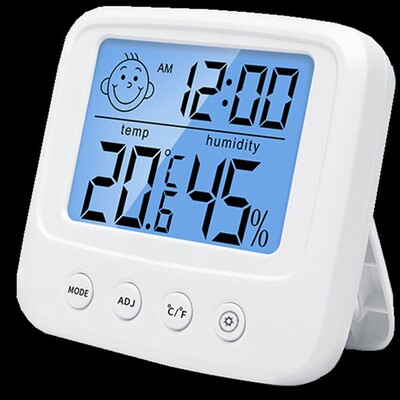Humidity Monitor Temperature Mini Baby Room Indoor LCD Digi